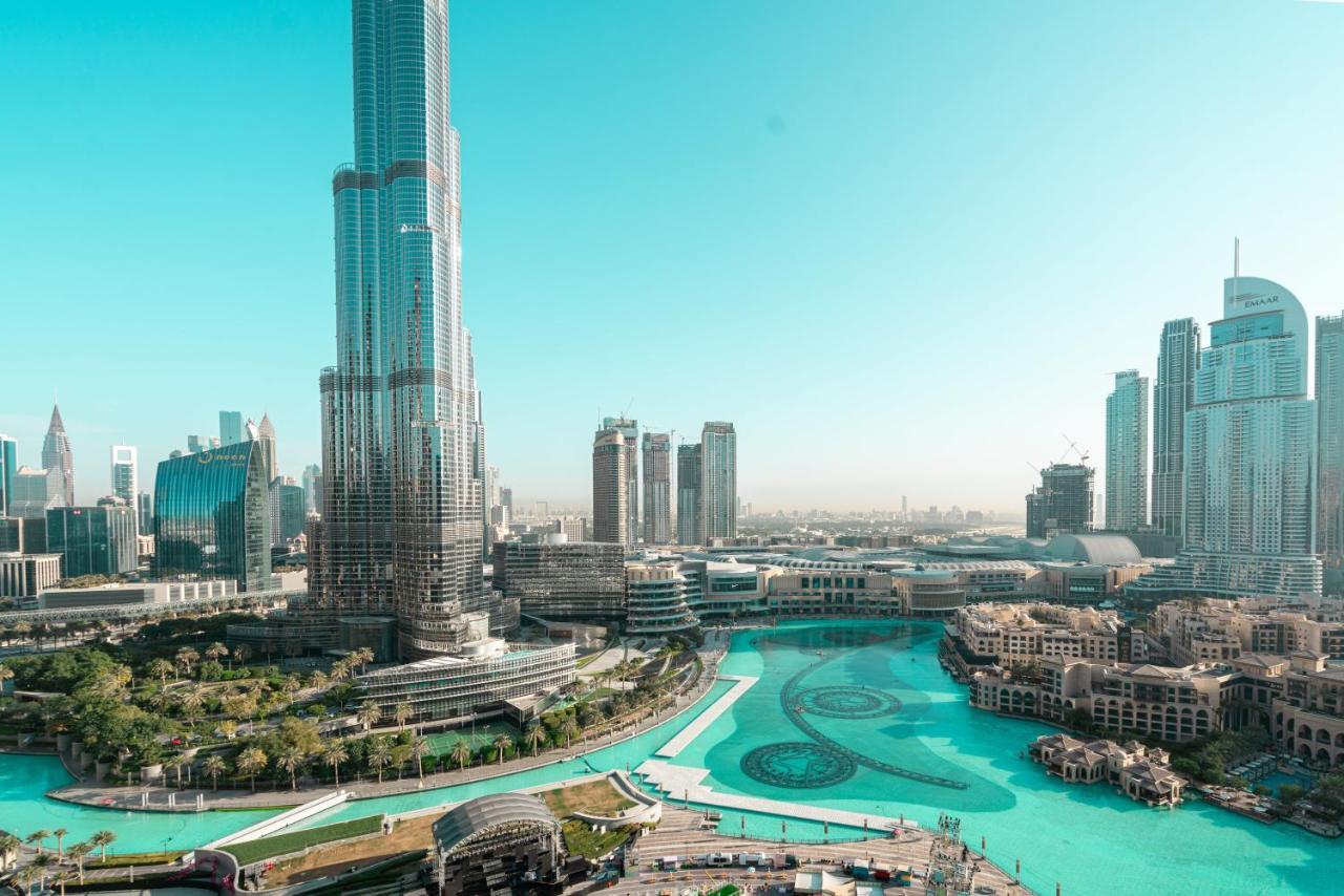 Elite Royal Apartment - Full Burj Khalifa & Fountain View - Ambassador Dubai Exterior foto